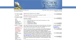 Desktop Screenshot of cikm2008.org